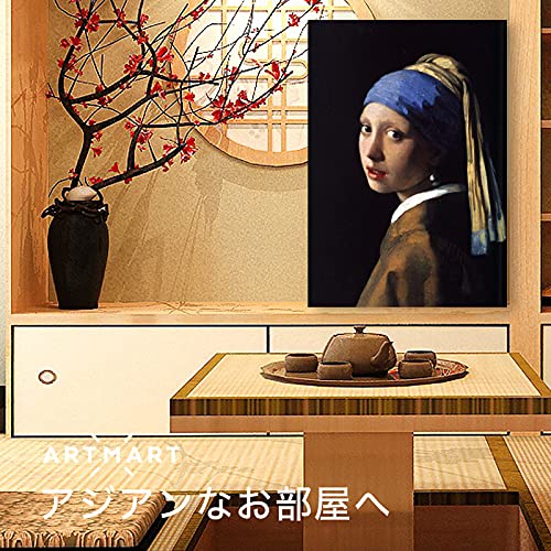 Amazon.co.jp: アートパネル アートボード フェルメール 真珠の耳飾り